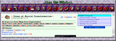 Ex. List Of Wishes