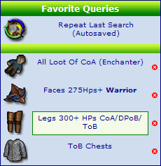 FavoriteQueries